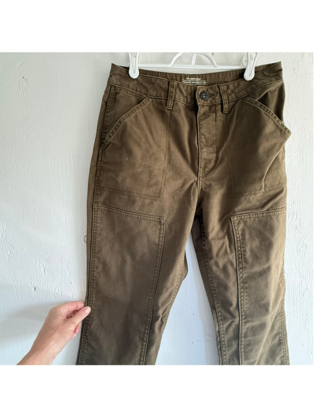 REI Co-Op Canvas Double Knee Work Pants Brown Size 6